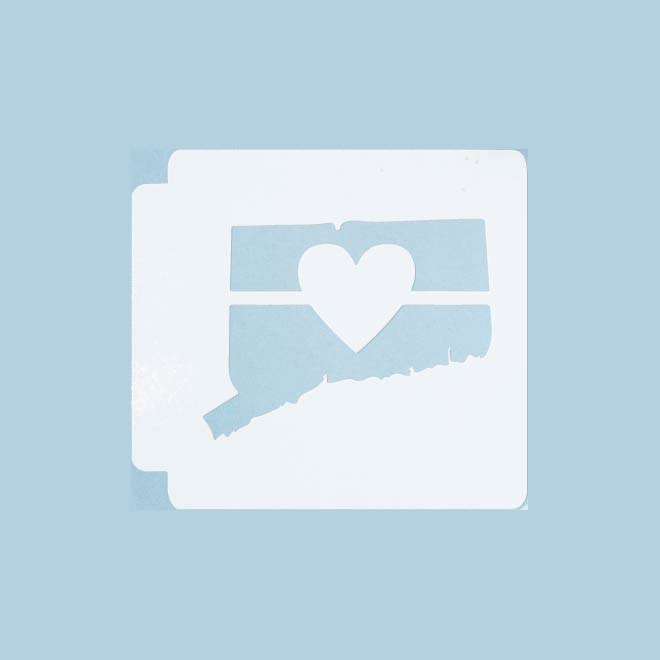Conneticut State Love 783-A327 Stencil