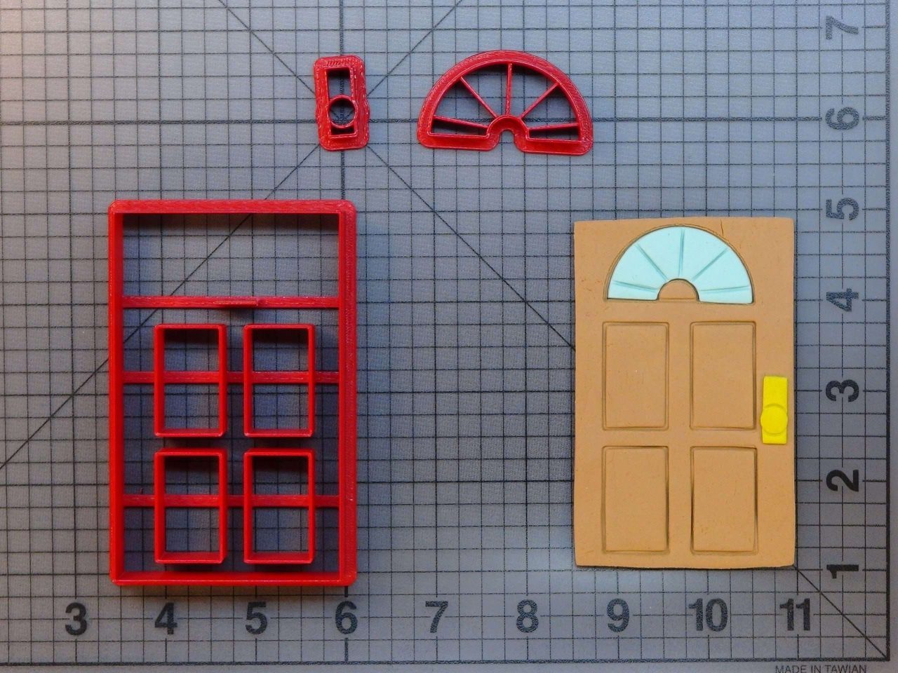 Door 266-A194 Cookie Cutter Set