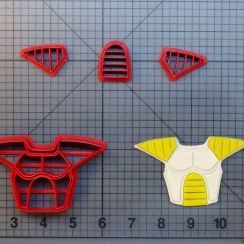 Dragon Ball Z - Vegeta's Armor 266-A156 Cookie Cutter Set