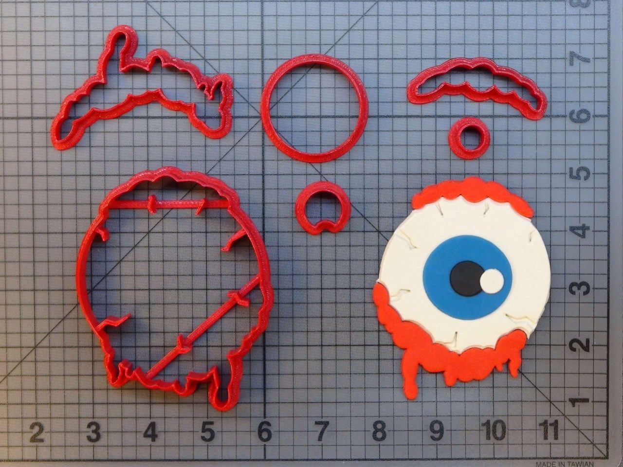 Halloween - Eyeball 266-A212 Cookie Cutter Set