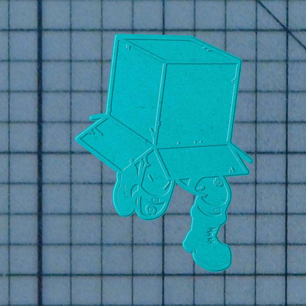 Metal Gear Solid - Snake In Box 227-292 Cookie Cutter and Stamp (Imprinted)