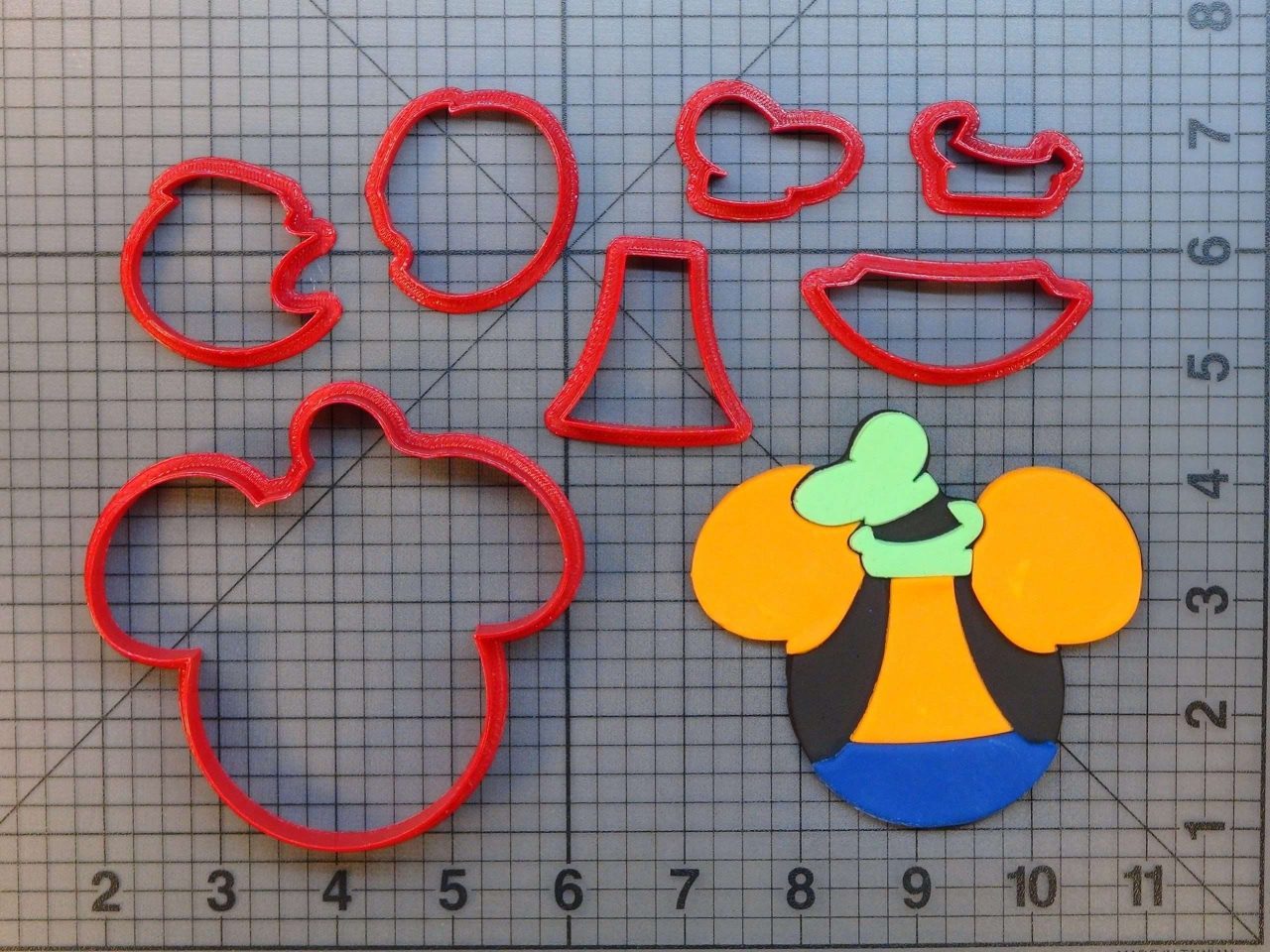 Mickey Mouse - Goofy 266-805 Cookie Cutter Set