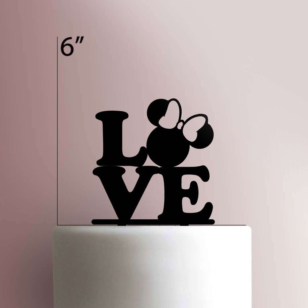 Minnie Love 225-422 Cake Topper