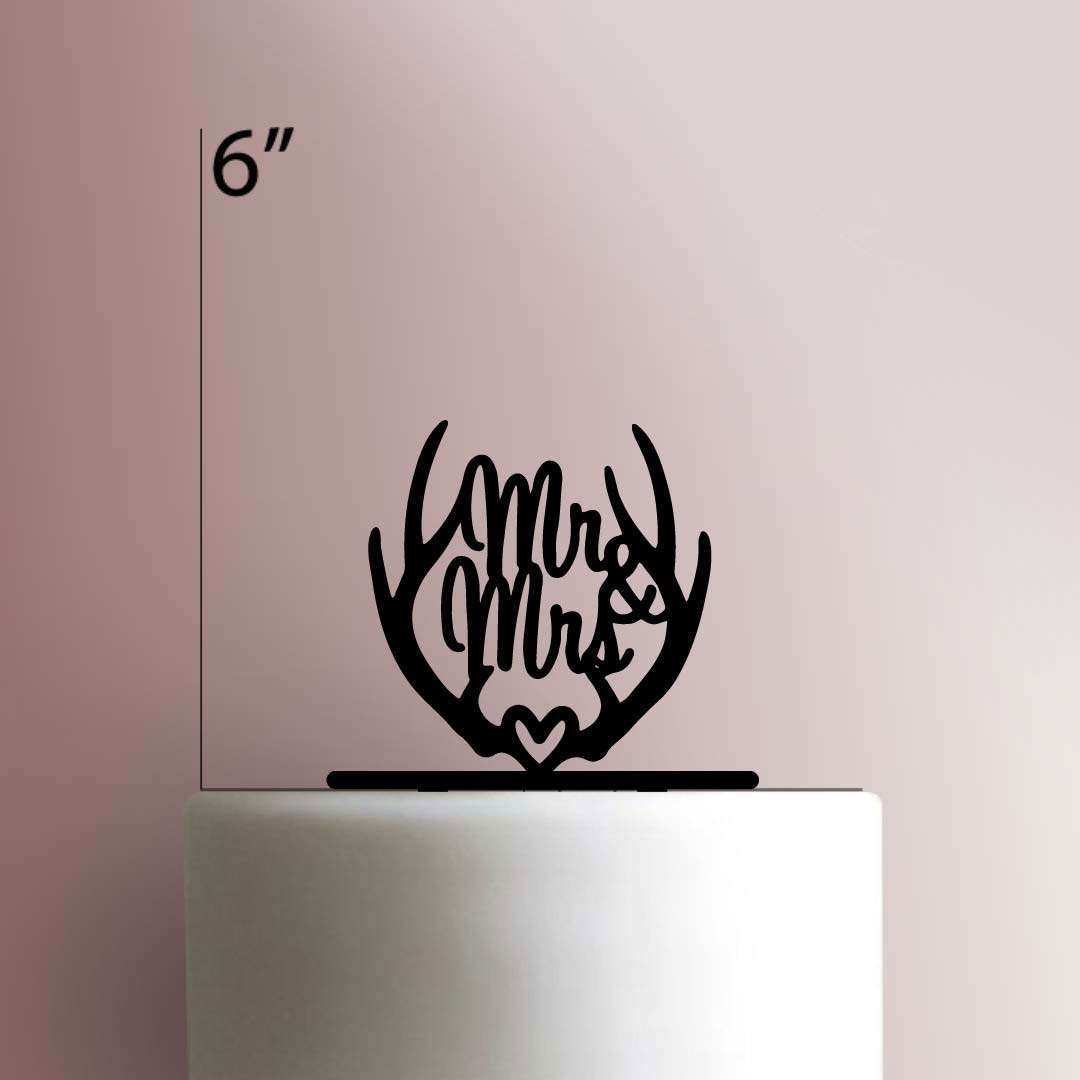 Mr and Mrs 225-397 Cake Topper