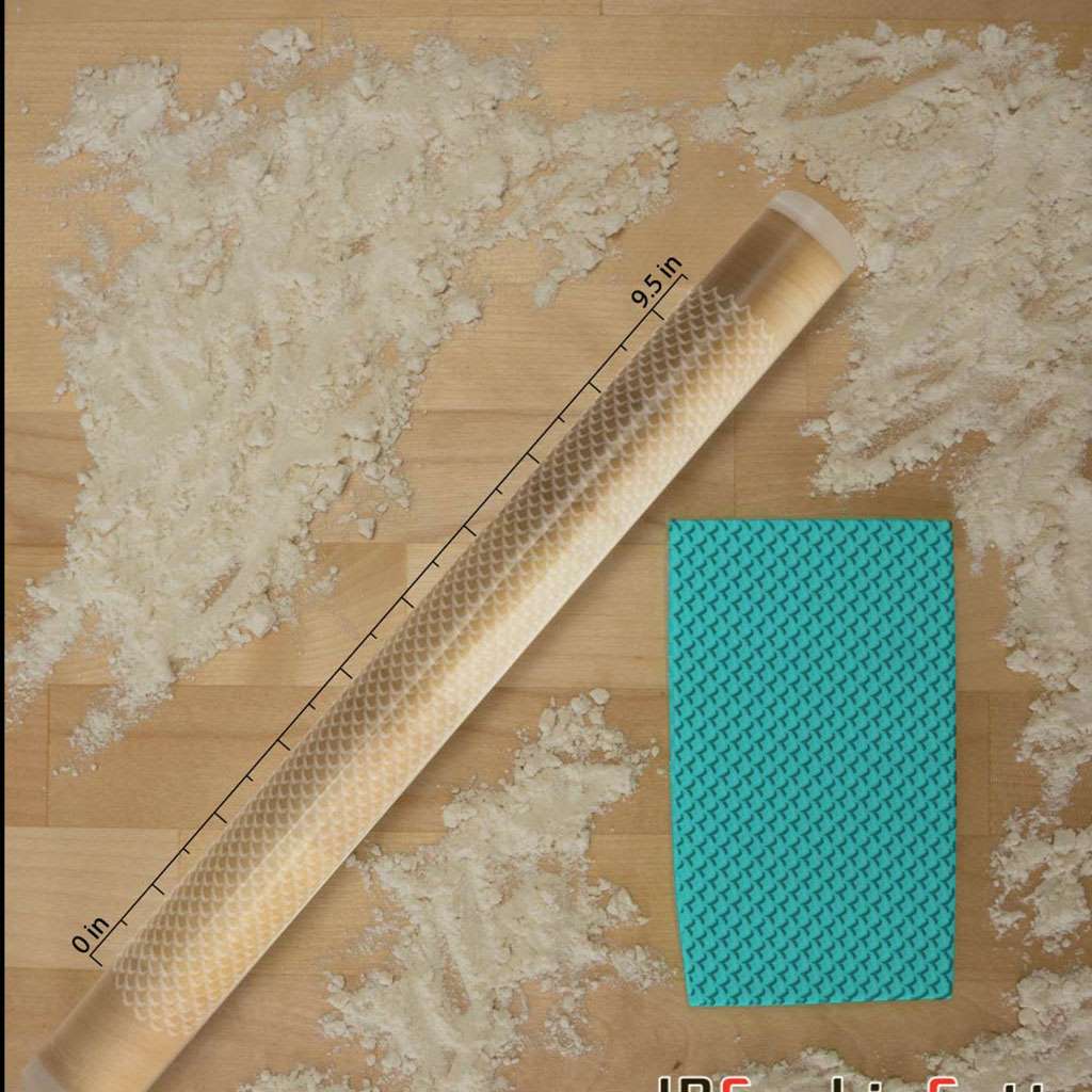 Fish Scales 765-230 Rolling Pin - Image 4