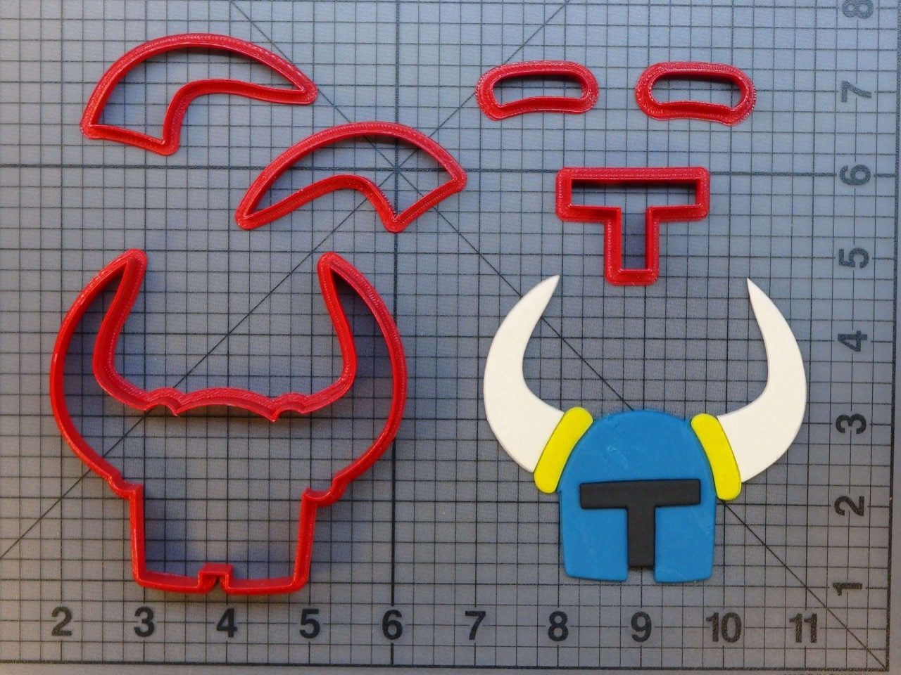 Shovel Knight - Helmet 266-A186 Cookie Cutter Set