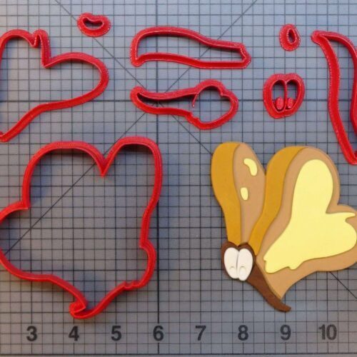 Alice in Wonderland - Butter Fly 266-A129 Cookie Cutter Set