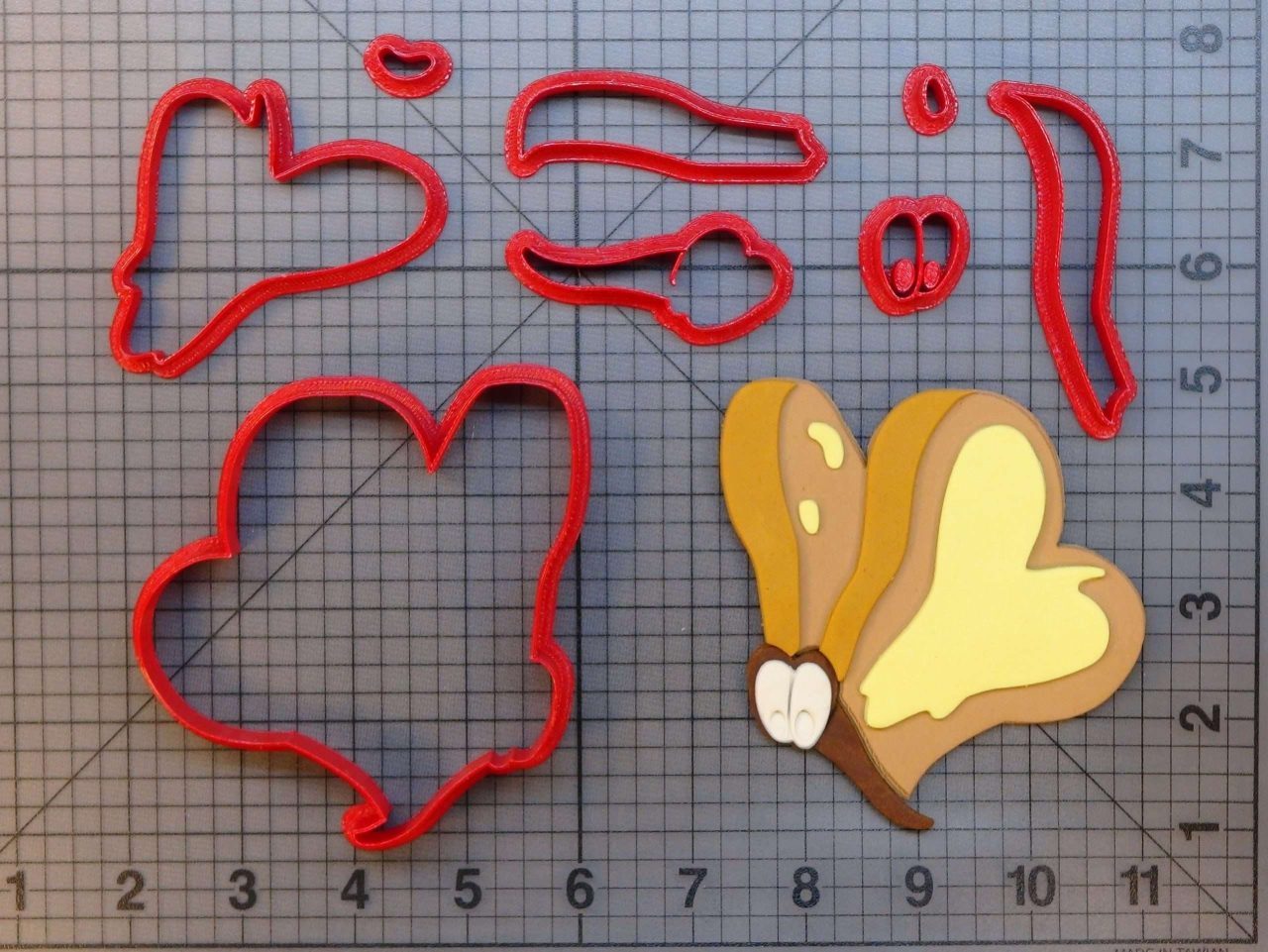 Alice in Wonderland - Butter Fly 266-A129 Cookie Cutter Set