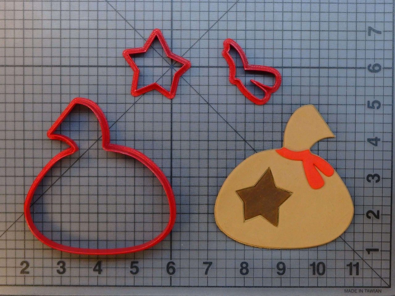 Animal Crossing - Bell Bag 266-A306 Cookie Cutter Set