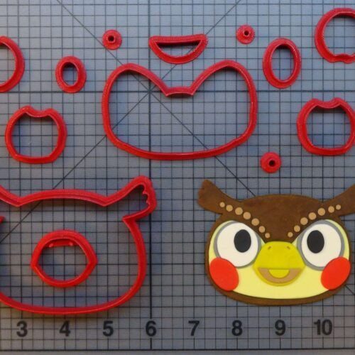 Animal Crossing - Blathers 266-A303 Cookie Cutter Set