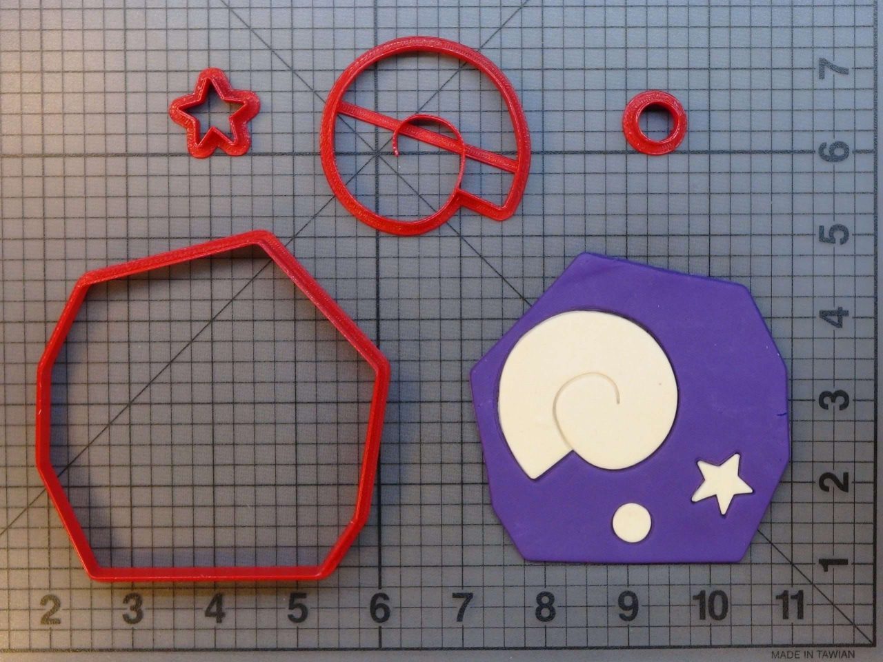 Animal Crossing - Fossil 266-A299 Cookie Cutter Set
