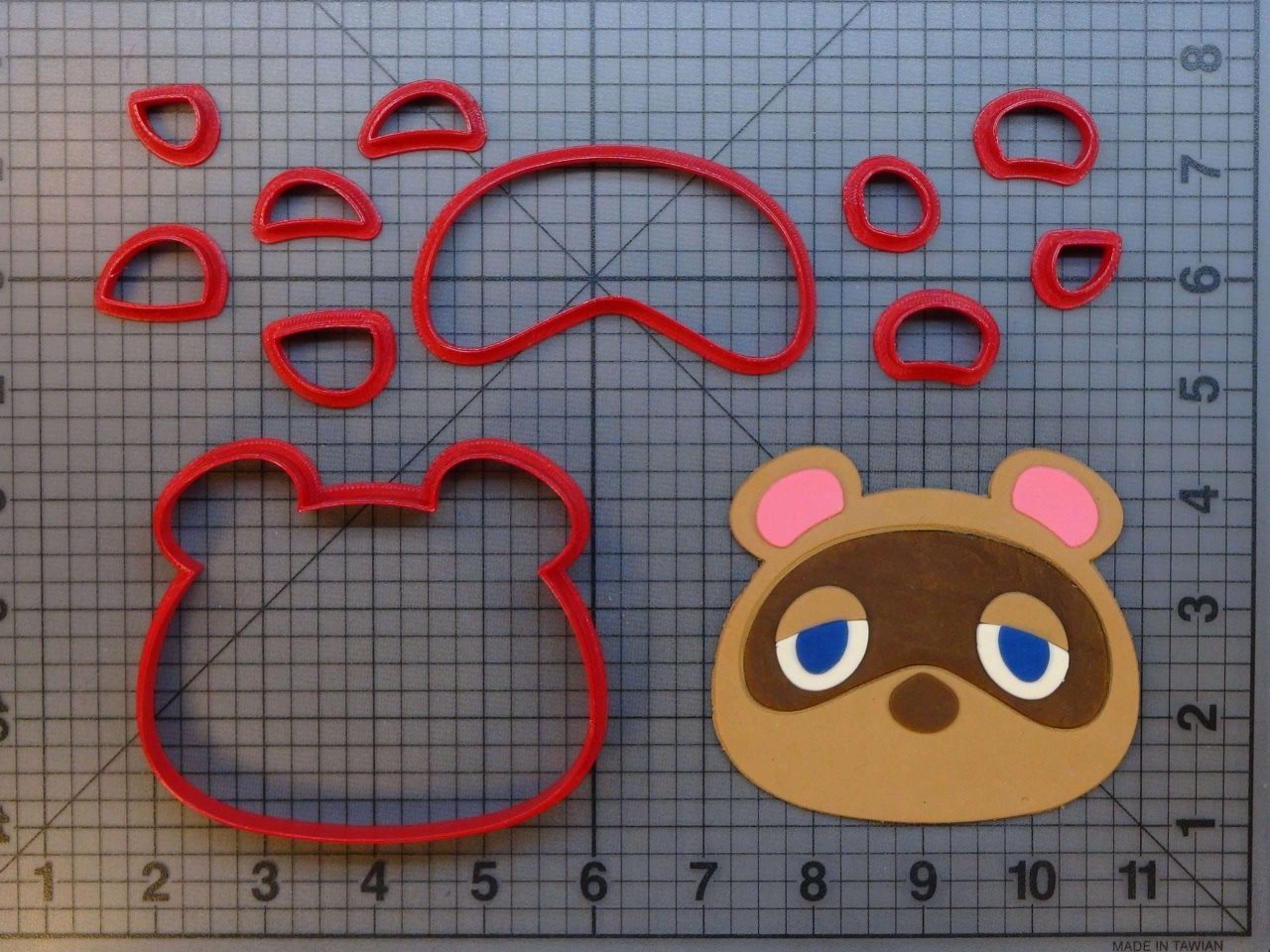 Animal Crossing - Nook 266-A294 Cookie Cutter Set