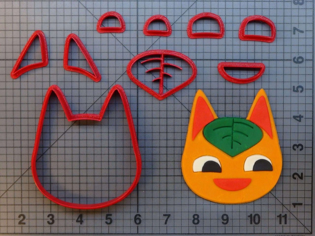 Animal Crossing - Tangy 266-A296 Cookie Cutter Set