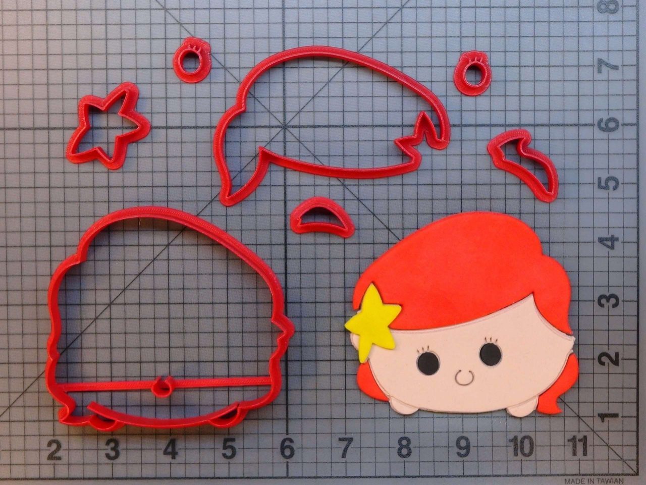 Ariel 266-A128 Cookie Cutter Set