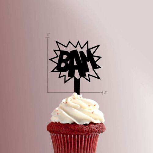 BAM 228-009 Cupcake Topper Set