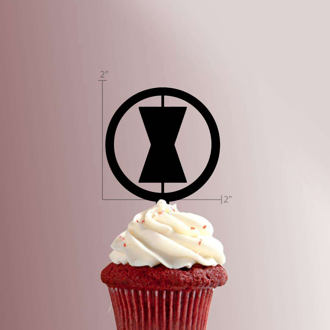 Black Widow 228-003 Cupcake Topper Set