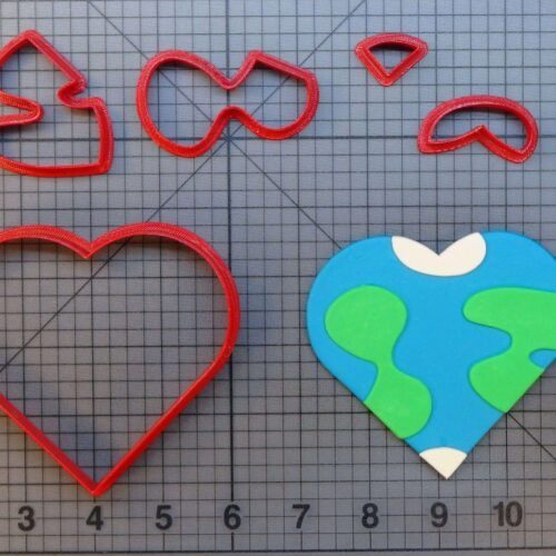 Earth Heart 266-A218 Cookie Cutter Set