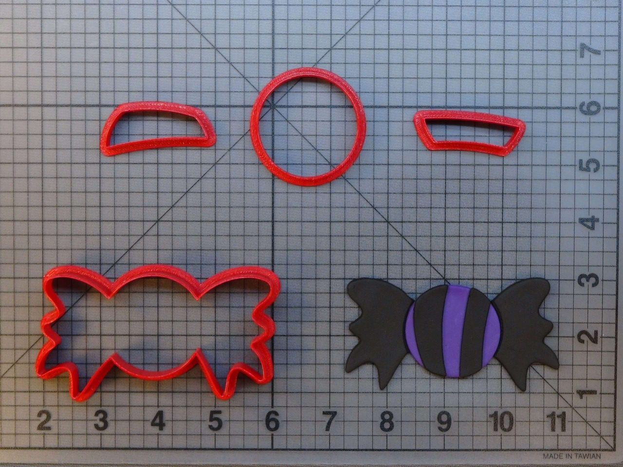 Halloween Candy 266-A211 Cookie Cutter Set