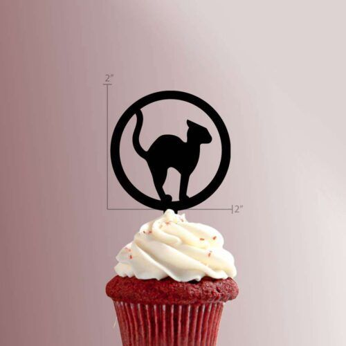 Halloween - Cat 228-022 Cupcake Topper Set