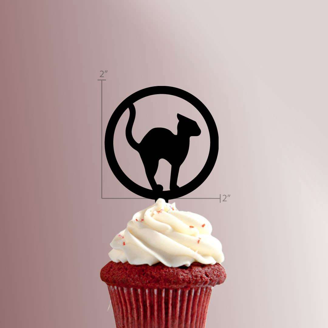Halloween - Cat 228-022 Cupcake Topper Set