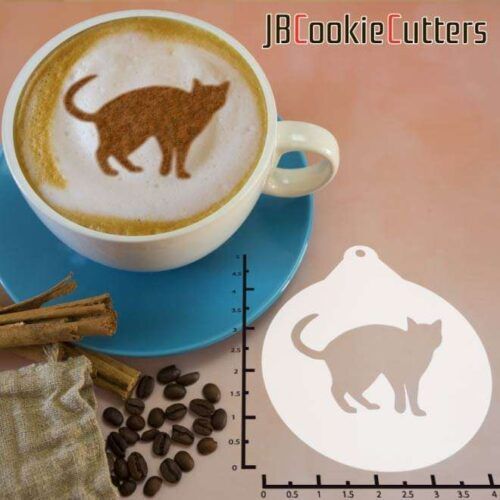 Halloween - Cat 263-025 Latte Art Stencil
