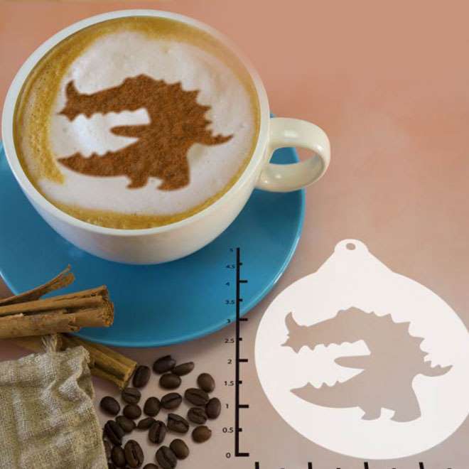 Halloween - Monster 263-019 Latte Art Stencil