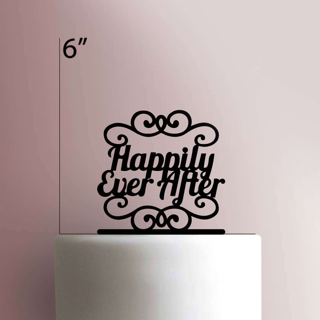 Happily Ever After 225-450 Cake Topper