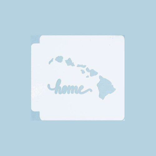 Hawaii Home State 783-A393 Stencil