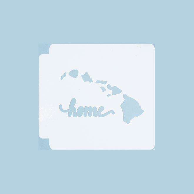 Hawaii Home State 783-A393 Stencil