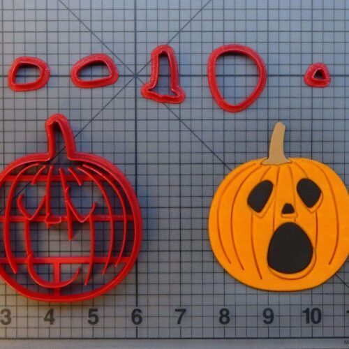 Jack O' Lantern 266-A268 Cookie Cutter Set
