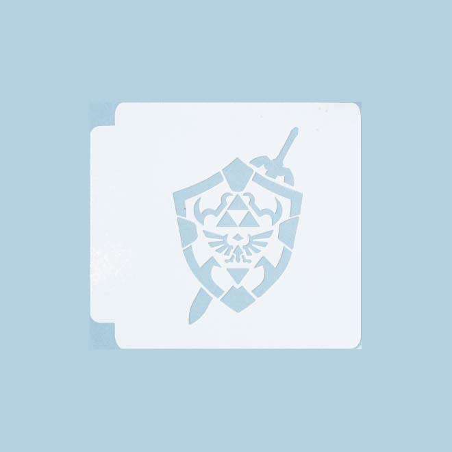 Legend of Zelda - Ocarina of Time Hylian Shield 783-874 Stencil