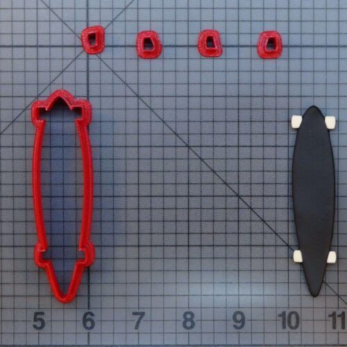 Long Board 266-A269 Cookie Cutter Set