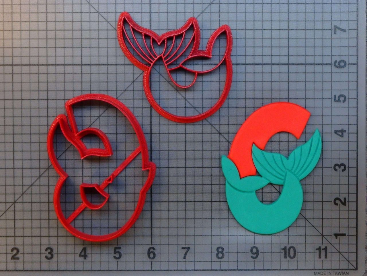 Mermaid Number - Six 266-A348 Cookie Cutter Set