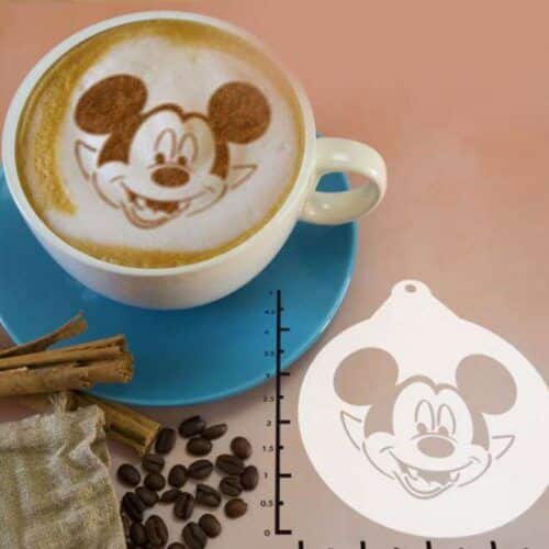 Mickey Mouse - Vampire Mickey 263-038 Latte Art Stencil