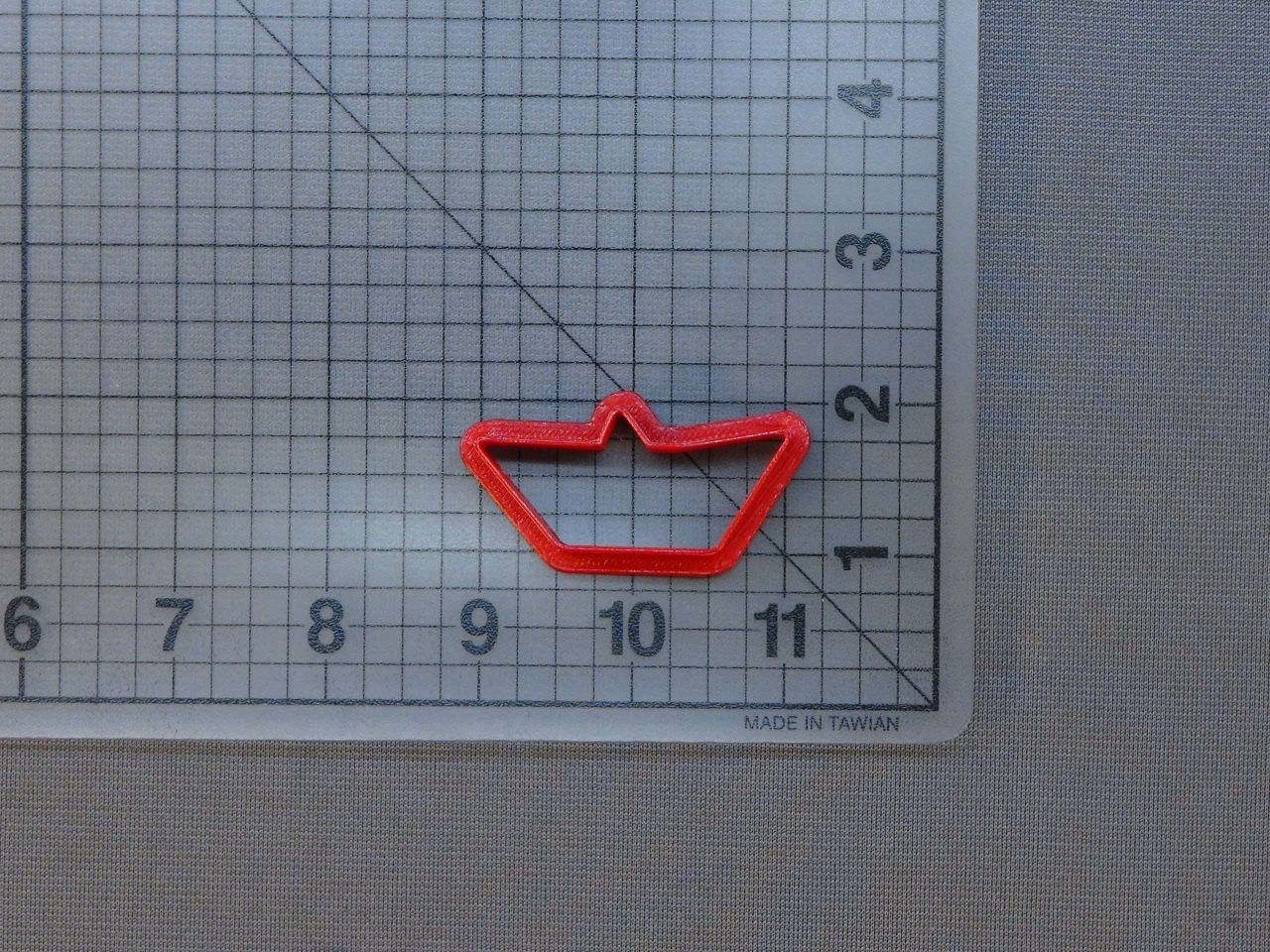 Origami Boat 227-316 Cookie Cutter and Stamp
