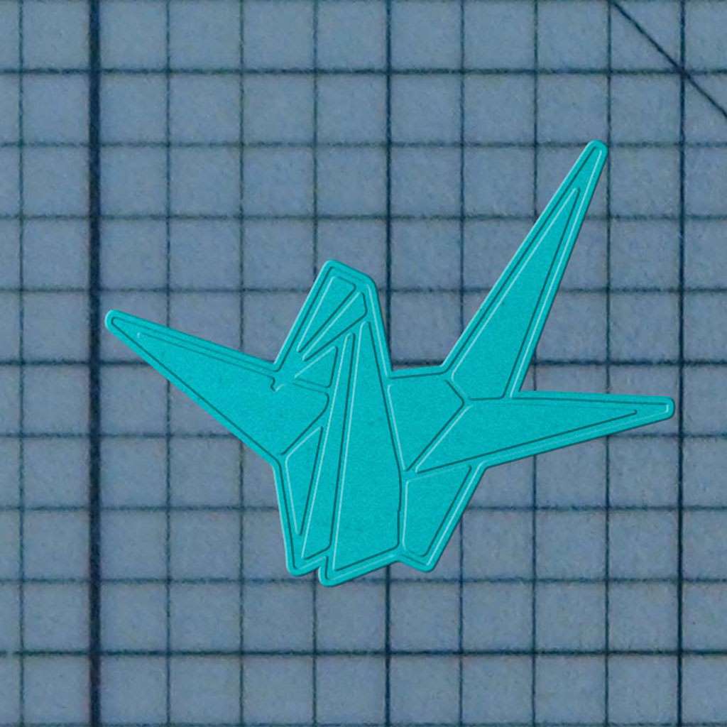 Origami Crane 227-314 Cookie Cutter and Stamp