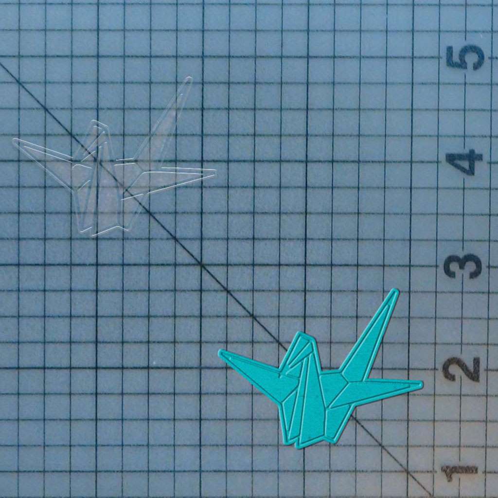 Origami Crane 227-314 Cookie Cutter and Stamp