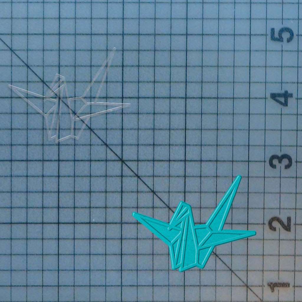Origami Crane 227-314 Cookie Cutter and Stamp