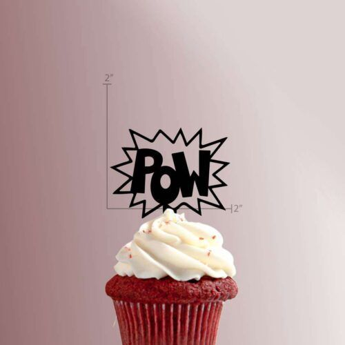 POW 228-017 Cupcake Topper Set
