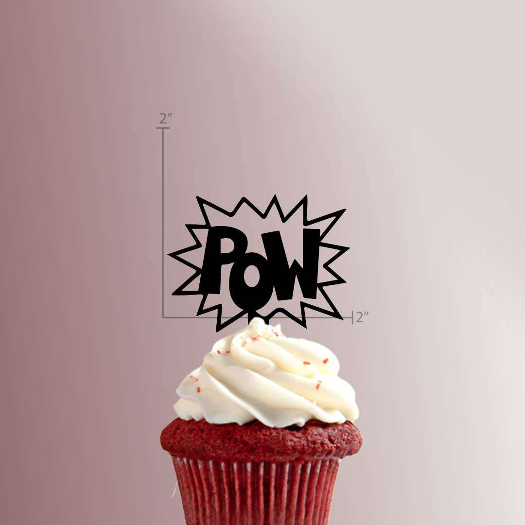 POW 228-017 Cupcake Topper Set