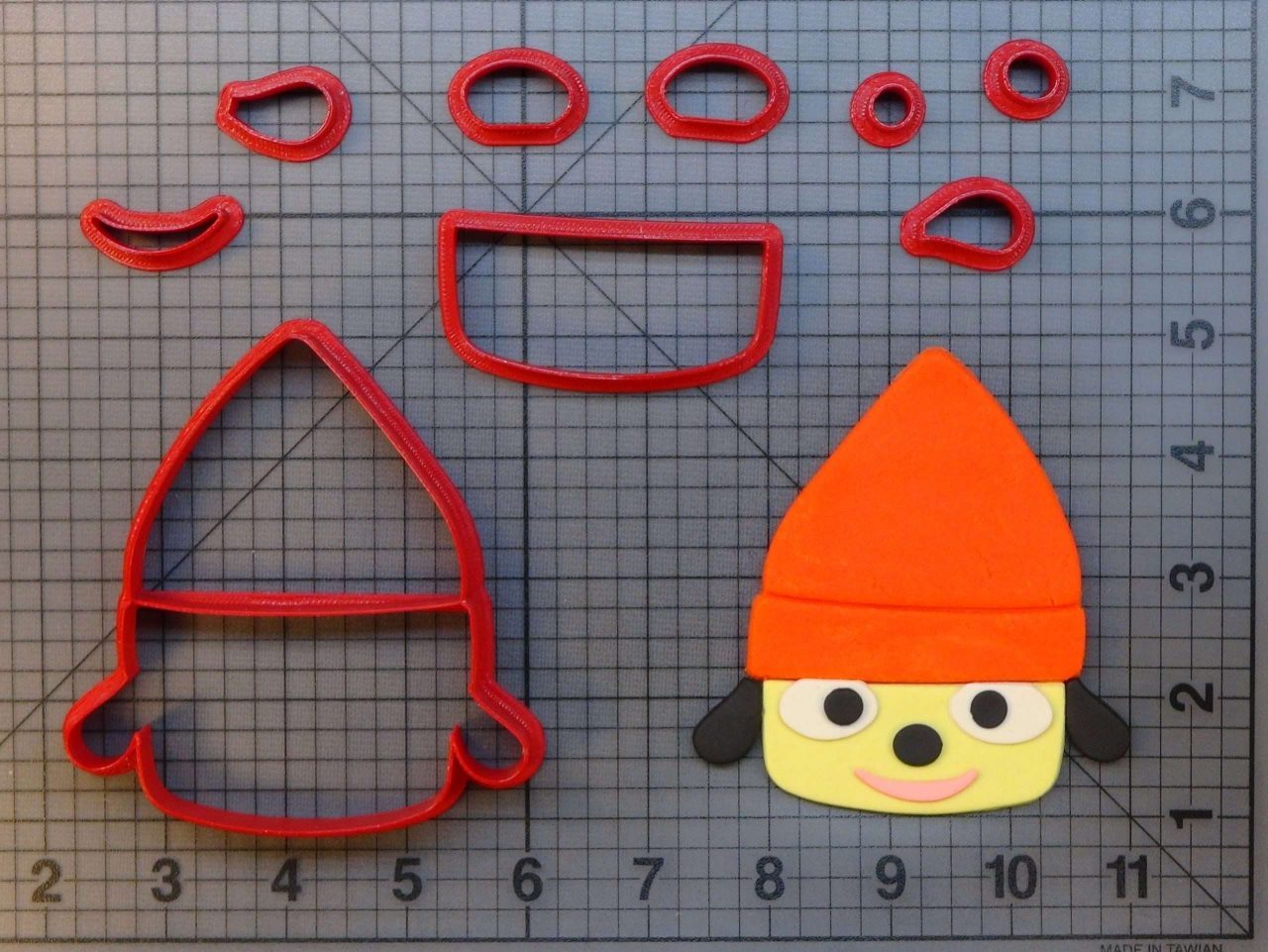 Parappa the Rapper 266-A319 Cookie Cutter Set