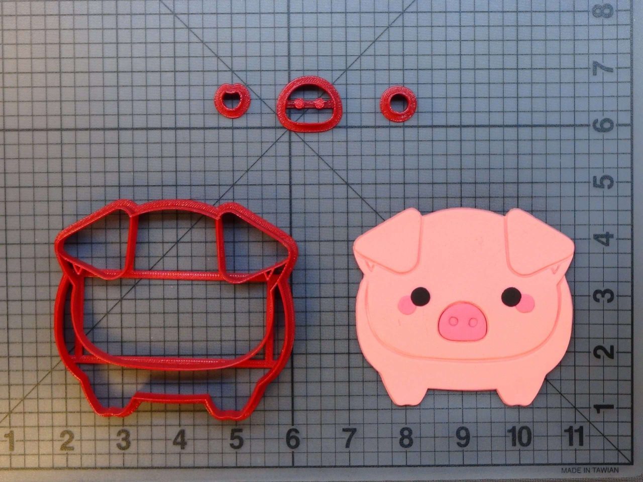 Pig 266-A242 Cookie Cutter Set