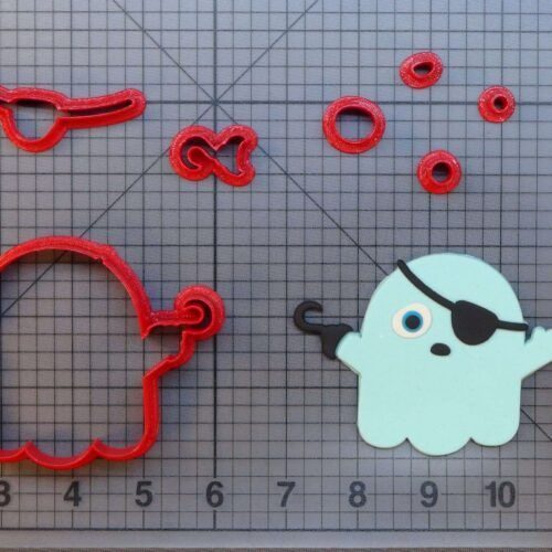 Pirate Ghost 266-A122 Cookie Cutter Set