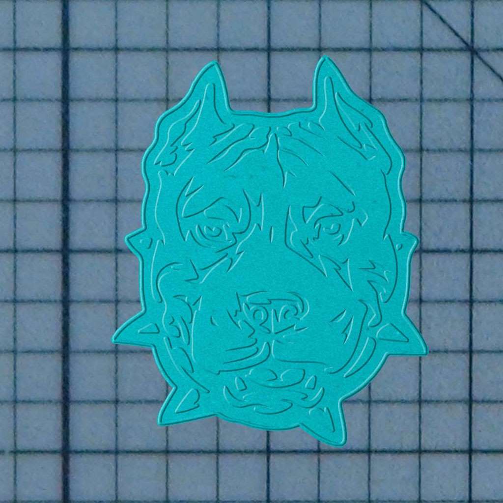 Pittbull 227-332 Cookie Cutter and Stamp