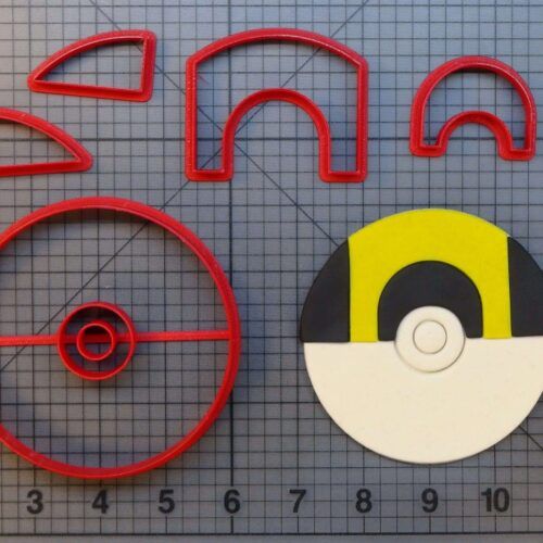 Pokemon - Ultraball 266-A325 Cookie Cutter Set
