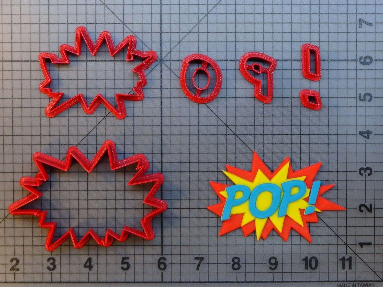 Pop 266-A230 Cookie Cutter Set