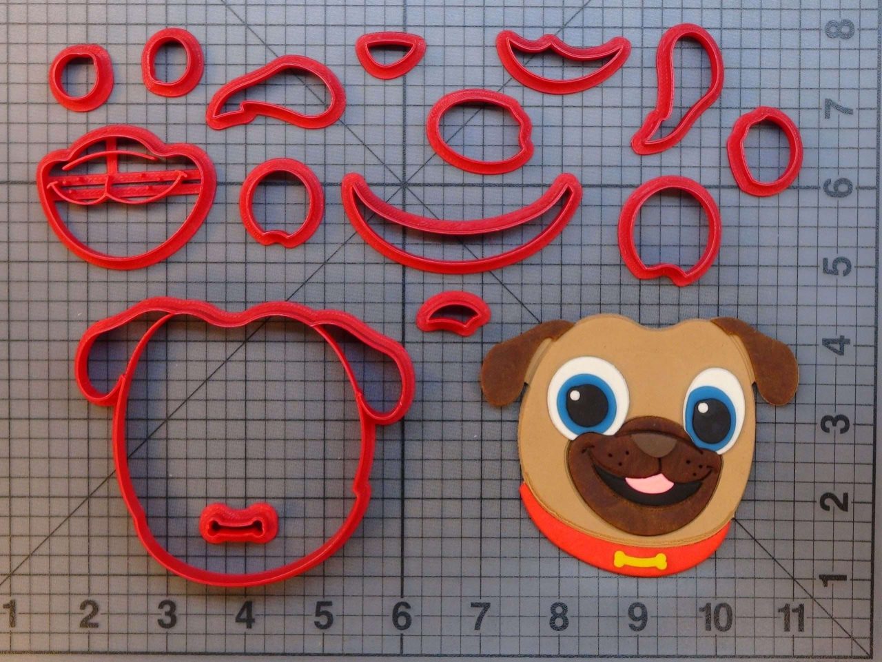 Puppy Dog Pals - Rolly 266-A148 Cookie Cutter Set