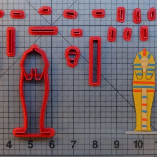 Sarcophagus 266-A103 Cookie Cutter Set