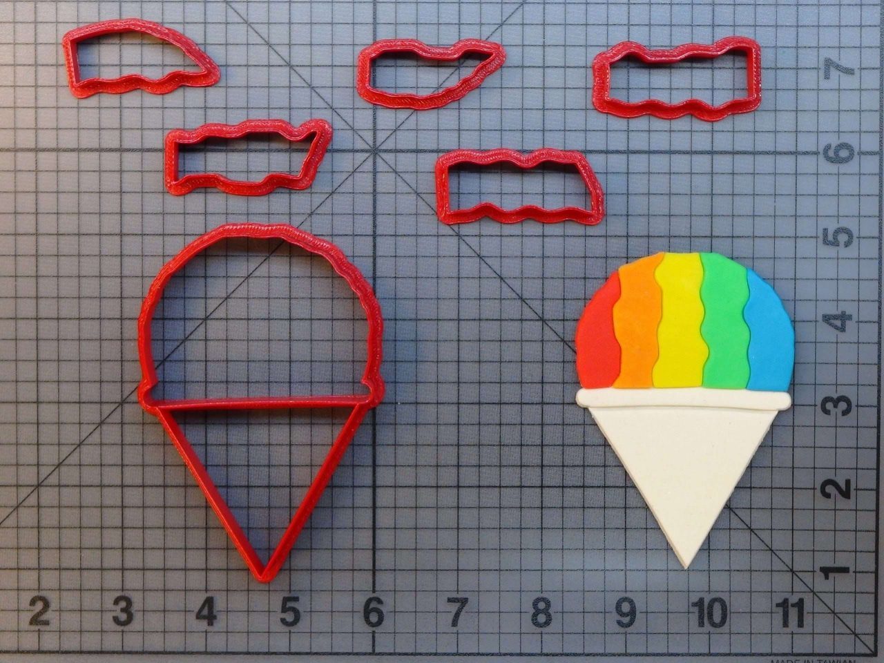 Snowcone 266-A219 Cookie Cutter Set