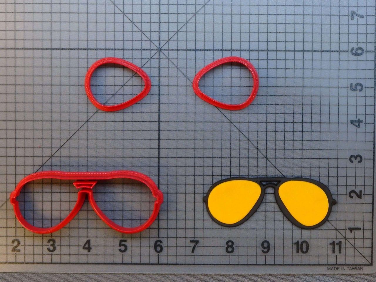 Sunglasses 266-A235 Cookie Cutter Set
